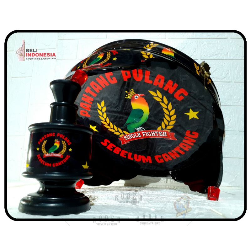 TEBOK LOVEBIRD PVC MOTIF SF KEREN