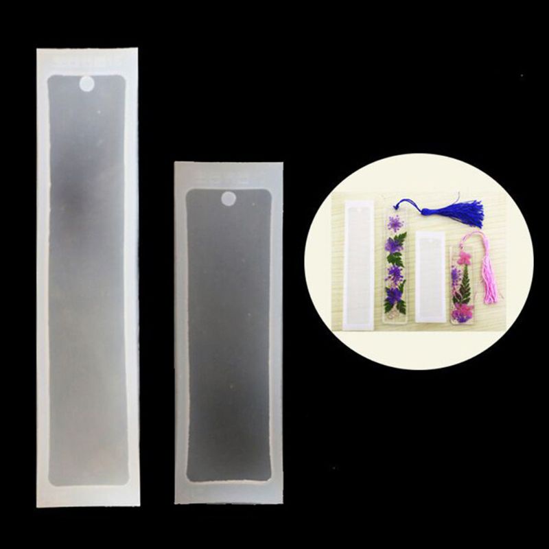 SIY  DIY Crystal Epoxy Resin Mold Rectangle Cat Claw Bookmark Silicone Mould Crafts