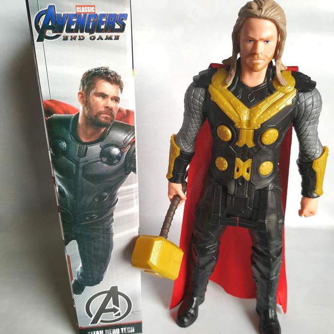 THOR CLASSIC AVENGERS END GAME TITAN HERO TECH WITH MUSIC