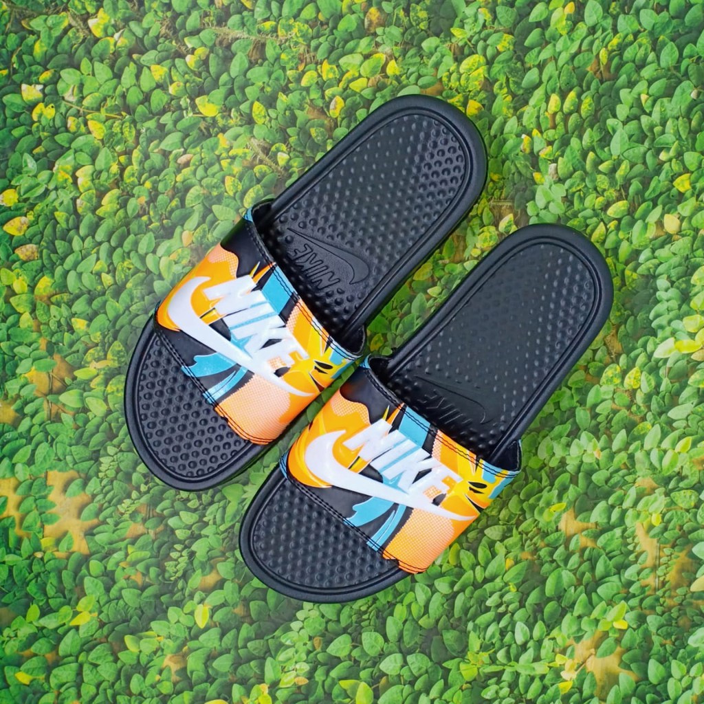 PROMO COD !! SANDAL SLIDE PRIA DAN WANITA NIK NEW ARRIVAL - 【 BISA BAYAR DITEMPAT 】