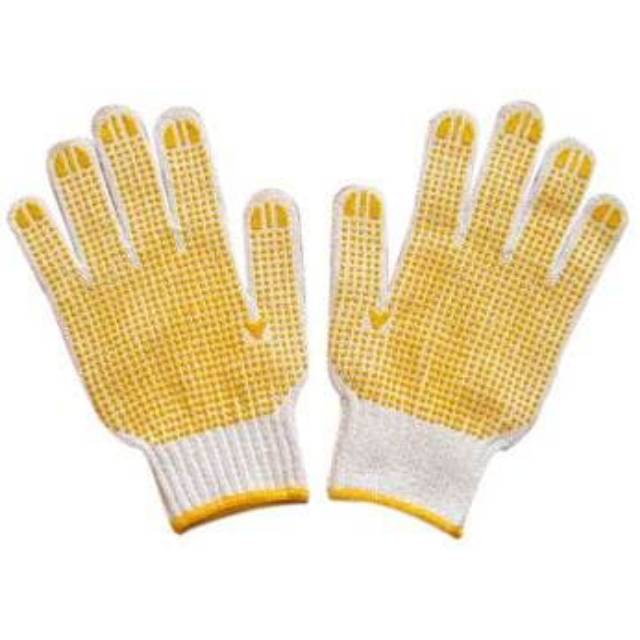 sarung tangan polkadot