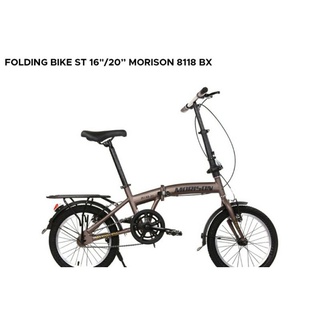 Sepeda Lipat Morison 8118 BX Ukuran 16 dan 20 inch Single Speed Murah