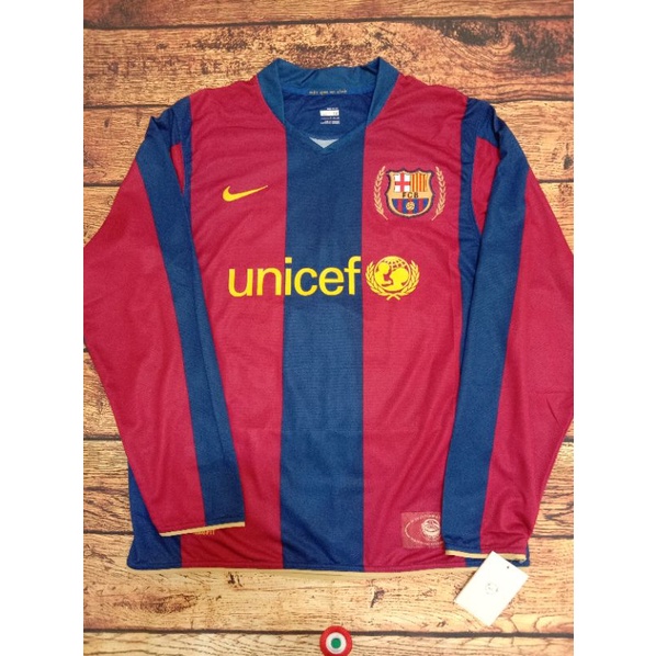 jersey retro Barcelona home 2007 2008 LS
