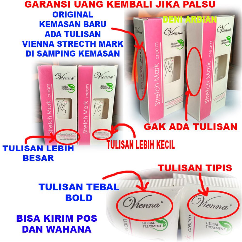 [COD] Penghilang Selulit Perut Paha Lengan Stretch Mark Lipatan Garis Guratan dalam 2 Minggu Vienna