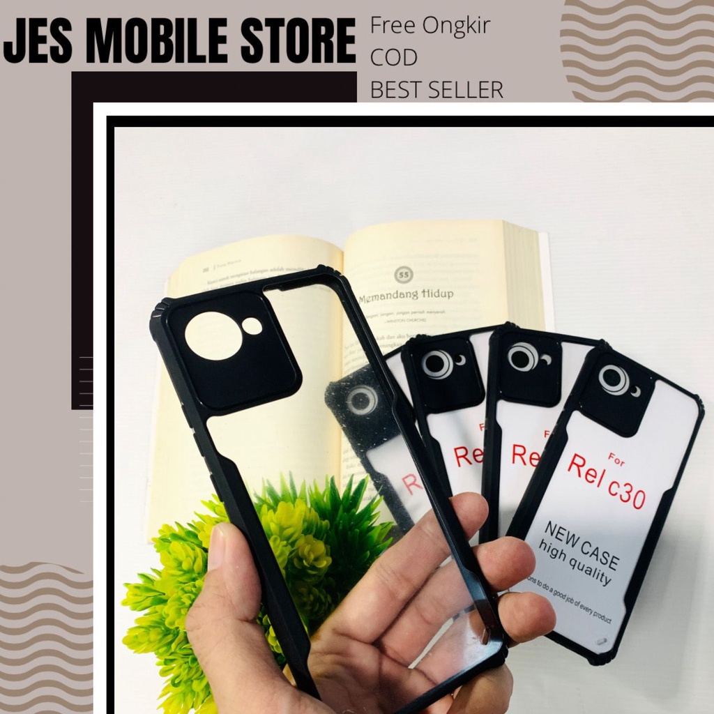 JesMobile-New Case Realme C30 - silikon Realme C30 - softcase Realme C30 - bumper case realme c30 - 