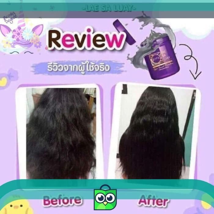 LAE SA LUAY HAIR SPA SMOOTH KERATIN MASKER RAMBUT CREAMBATH TREATMENT