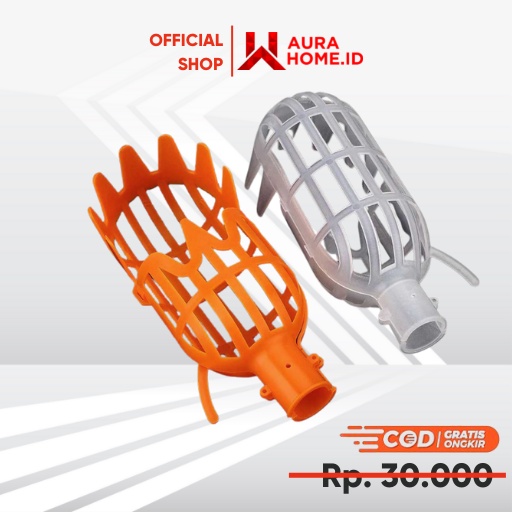 Sekop Pemetik Buah Garden Fruit Picker Tool / Alat Petik Buah Besi Pemetik Buah Rambutan Pepaya Mang