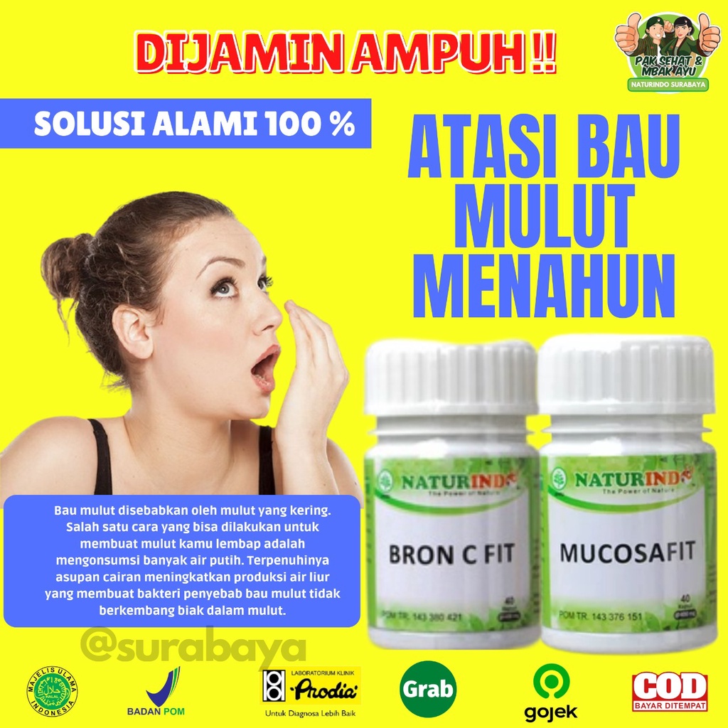 Obat Bau Mulut Obat Penghilang Bau Busuk Mulut Menahun Ampuh Kronis Dari Lambung Bau Mulut Busuk Asam Lambung Ampuh OBAT BAU MULUT permanen Kronis menahun Busuk dari Lambung anak anak ori HERBAL BPOM ampuh MUCOSAFIT POSK BRON C FIT NATURINDO SURABAYA-BAU MULUT MENAHUN