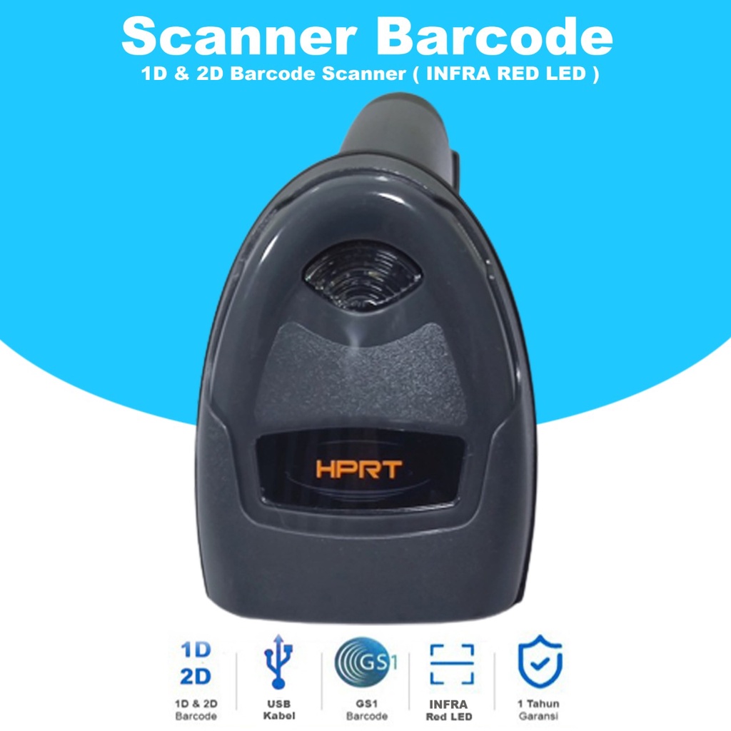 Scanner E-Faktur 2D Kualitas Tinggi