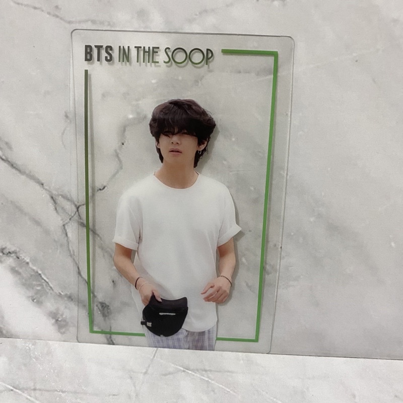 rare BTS in the soop 1 clear photocard pc v taehyung tae official