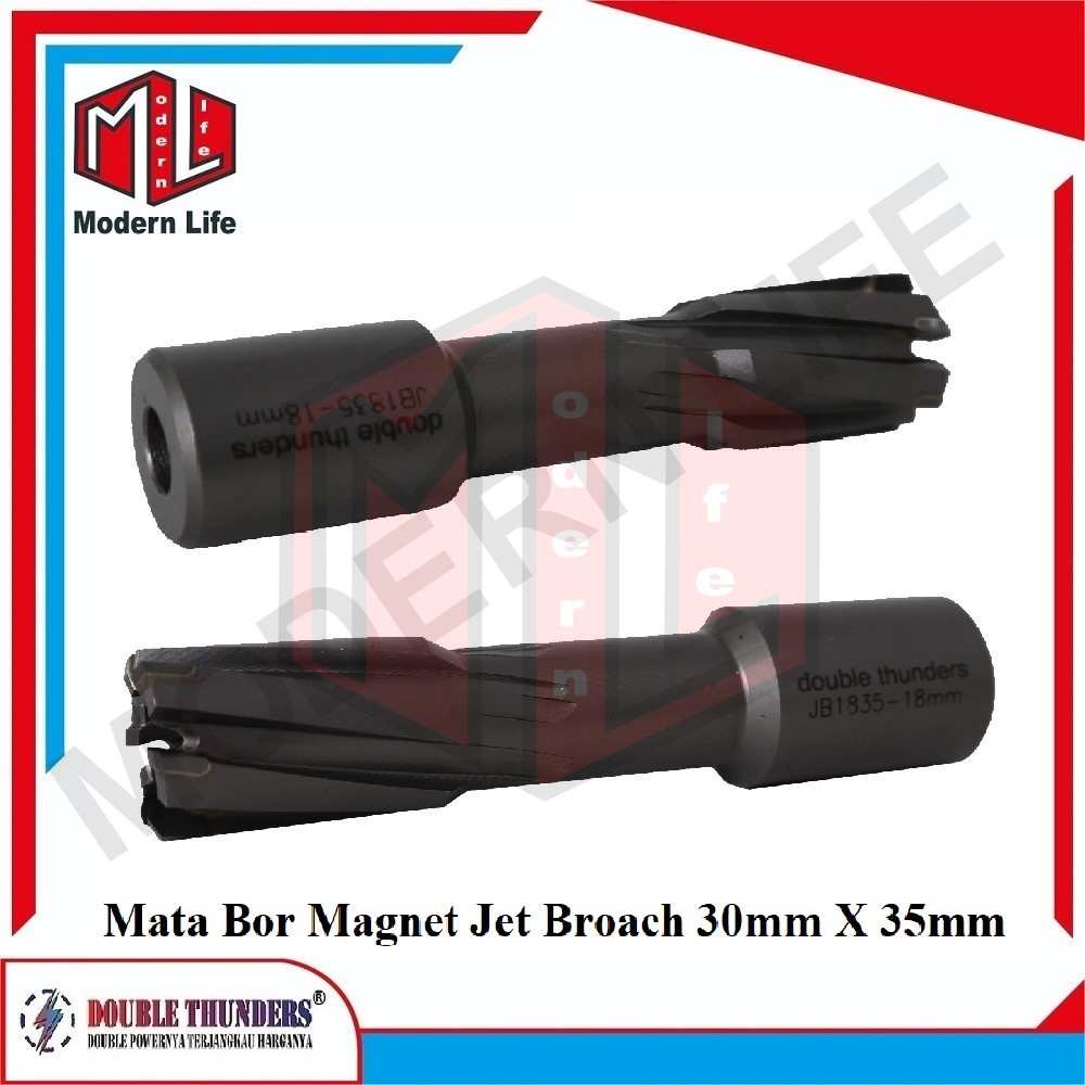 Mata Bor Magnet Jet Broach Jetbroach TCT Cutter 30mm X 35mm ORIGINAL