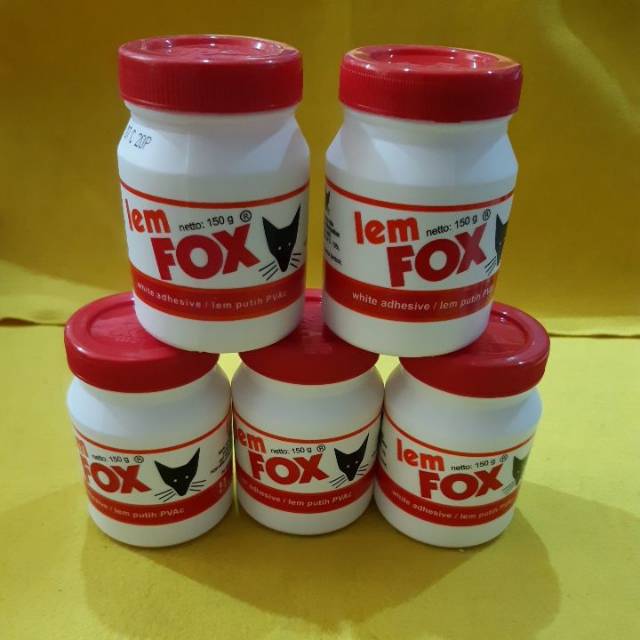 

Lem fox botol 150 gr (1 botol)
