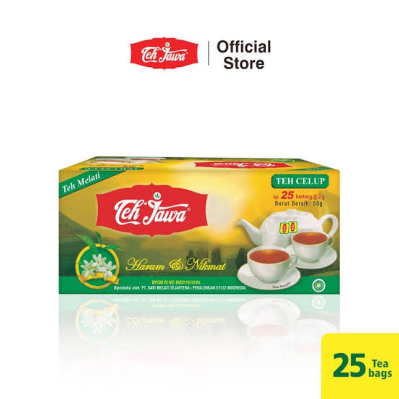 

Teh Jawa Jasmine Celup isi 25's