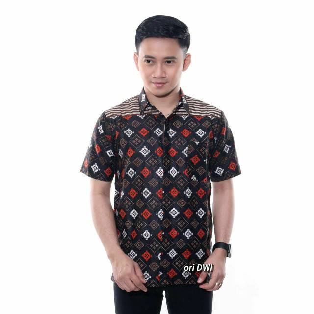 Kemeja batik SH6 | kemeja batik pria - kemeja batik lengan pendek
