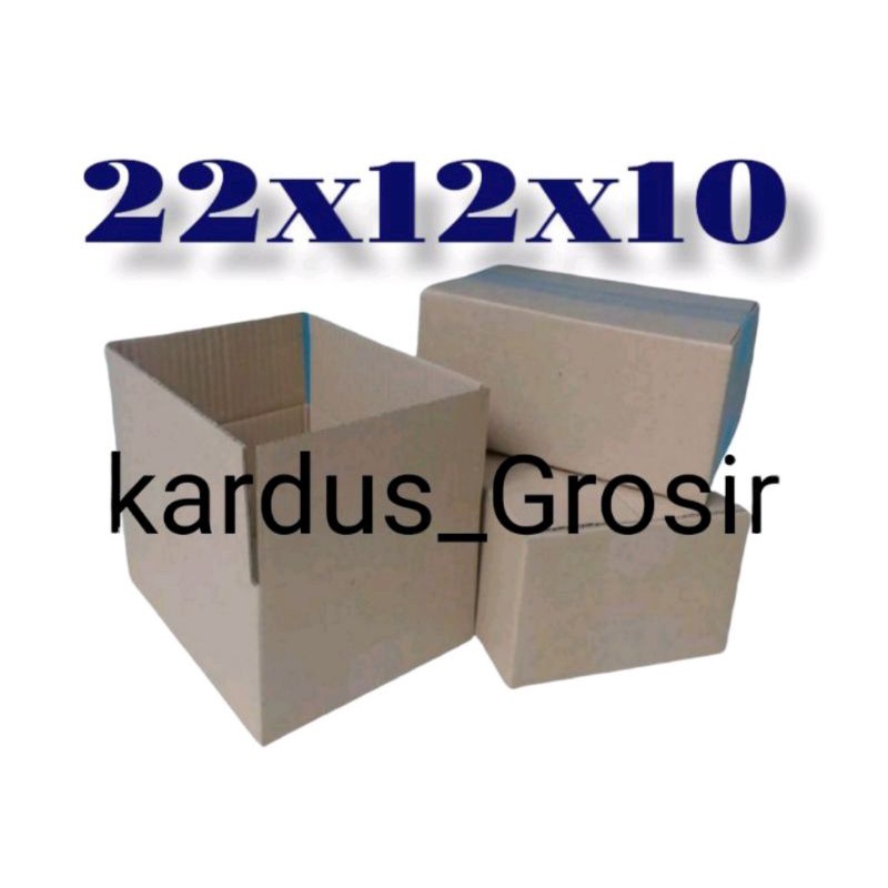 

kardus packing Uk 22x12x10 kemasan karton