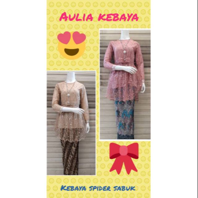 Kebaya spider sabuk