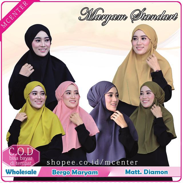 jilbab bergo MARYAM ,hijab tali instan ,jilbab instant,jilbab no ped,jilbab cantik,jilbab selebgra