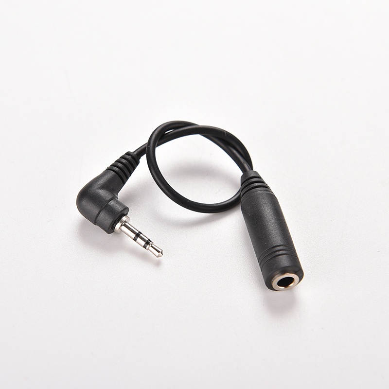 (LUCKID) Adapter Jack Audio Stereo AUX 2.5mm Male Ke 3.5mm Female