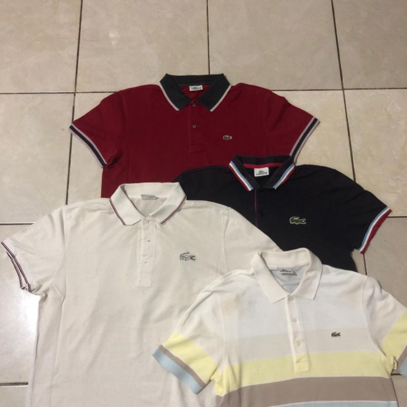 BORONGAN POLOSHIRTA LACOSTE