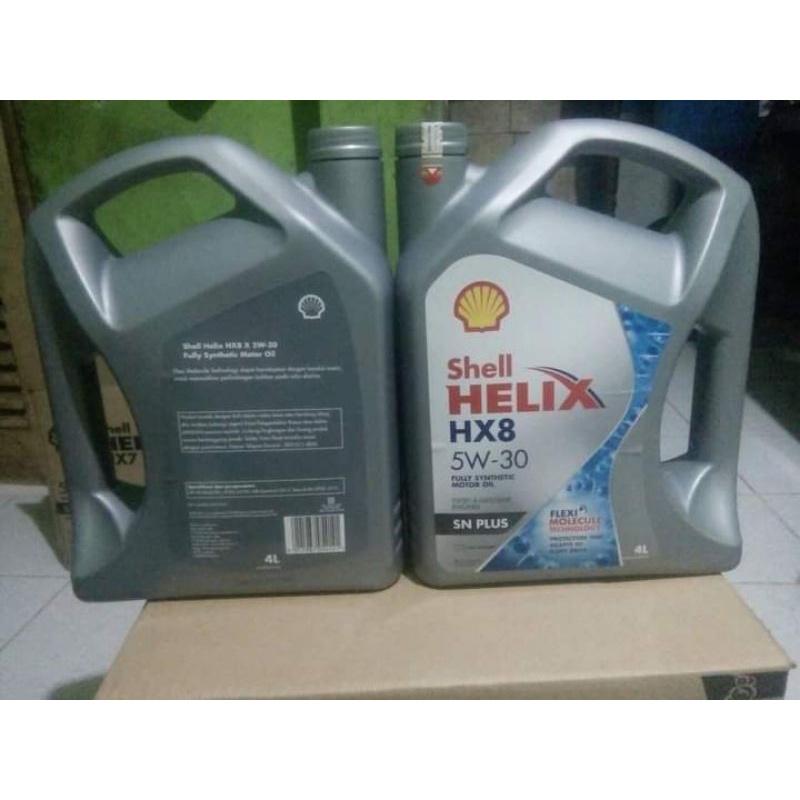 Oli Pelumas Mobil Shell Hx8 Dijamin Asli