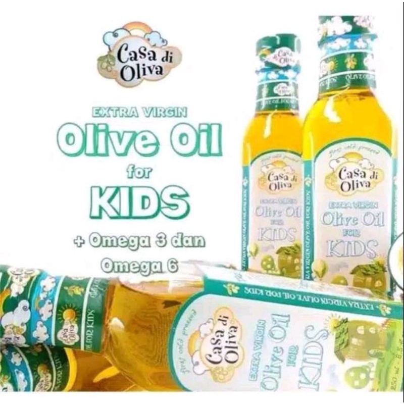 

Casa di oliva Extra virgin olive oil (EVOO) 250ml |minyak MPASI