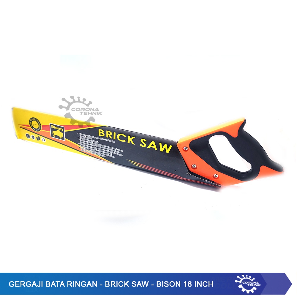 Gergaji Bata Ringan - Bison 18 Inch - Brick Saw