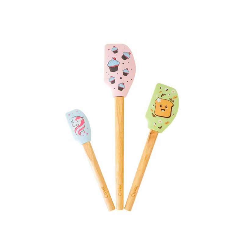 Cypruz Spatula Printed set spatula kekinian by dusdusan