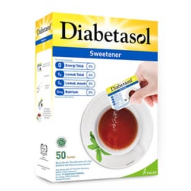

Diabetasol Gula 25, 50 sachet