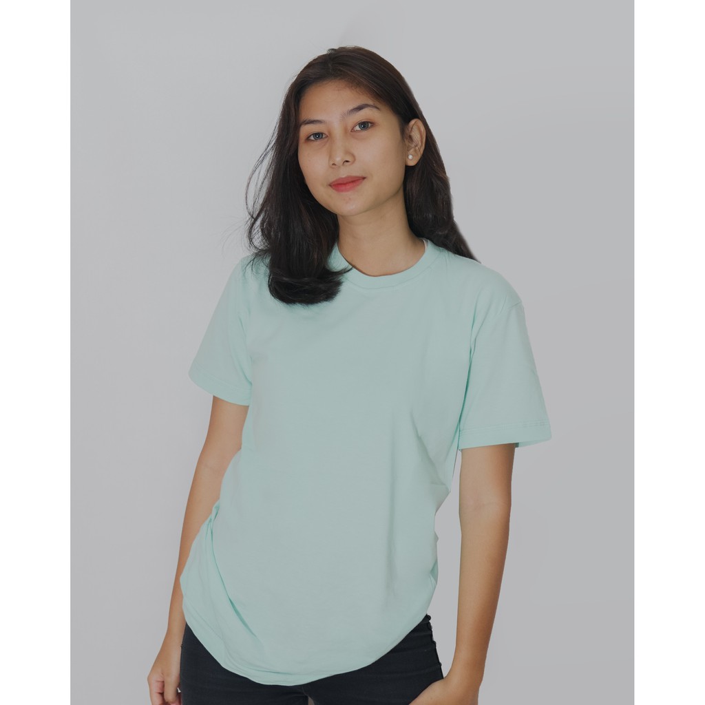 Baju Polos  Warna  Muda Kaos  Polos  Wanita  Baju Kaos  