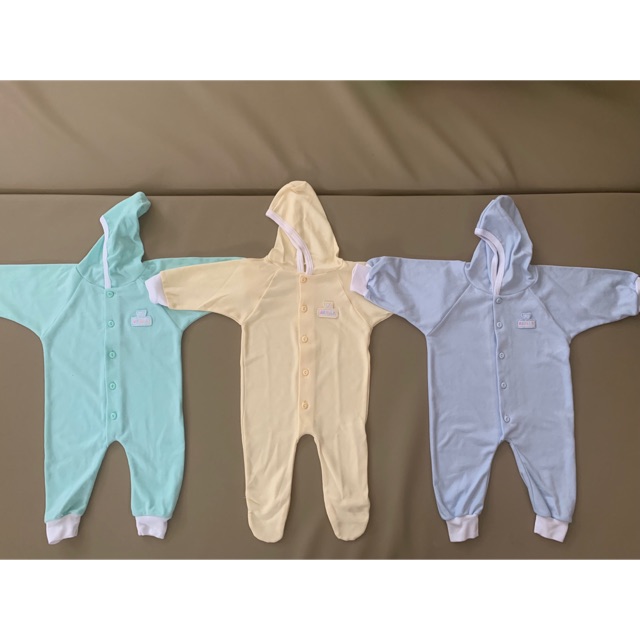(NEW) ARELLA Sleepsuit / Baju Tidur Bayi 0-3 bulan / Sleepsuit Newborn