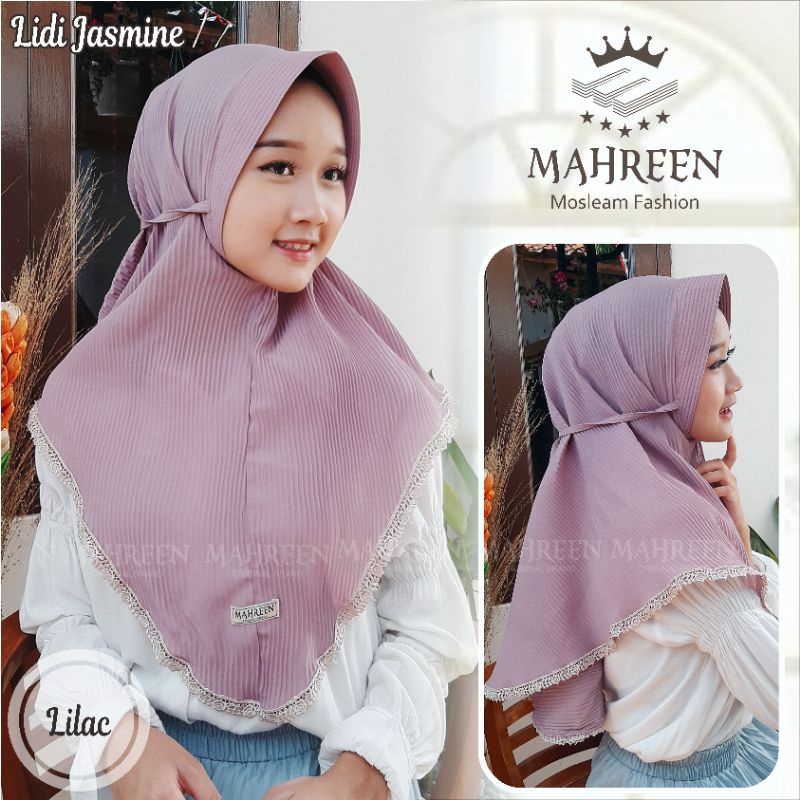 Bergo plisket lidi Jasmine diamond carpe