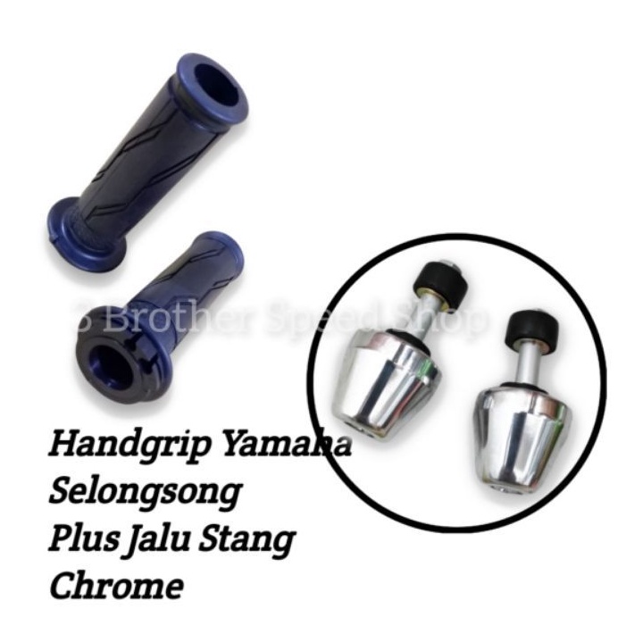 Handgrip Yamaha Nmax Aerox Lexi Mio J 125 GT Gini Vixion Xeon R15 R25 Jupiter Mx Plus Jalu Stang Chrome