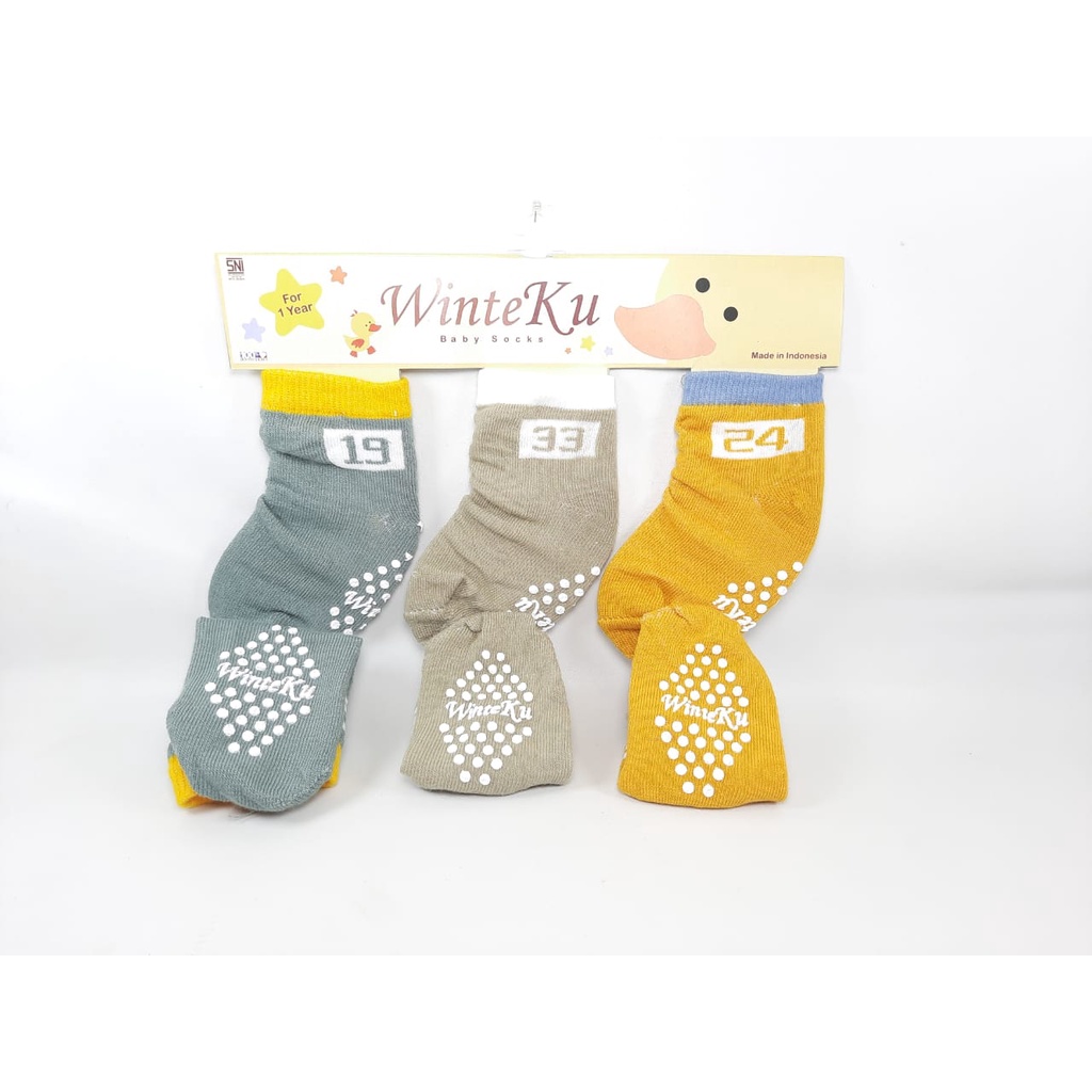 WINTEKU baby sock prewalker winteku animals- 1tahun-2tahun