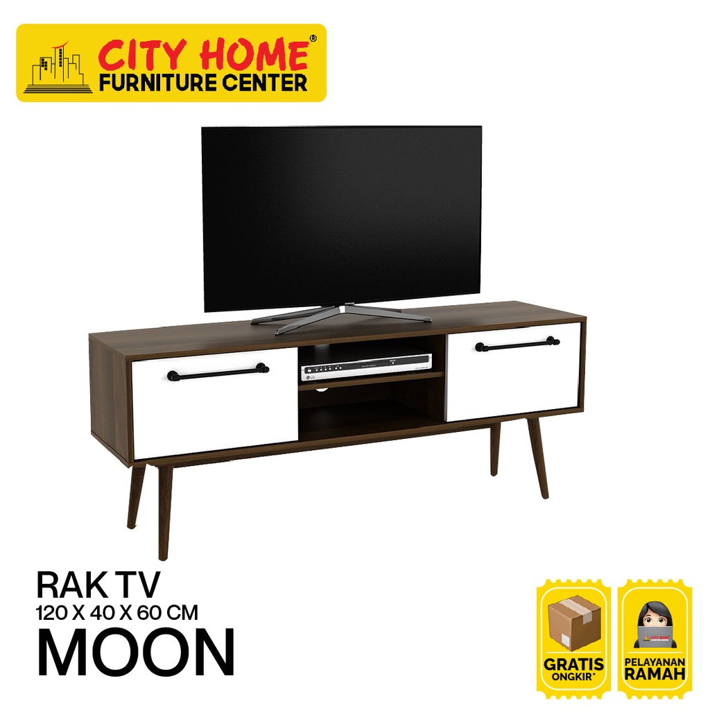 MOON Rak TV Meja TV 120/150 cm | City Home Cikarang