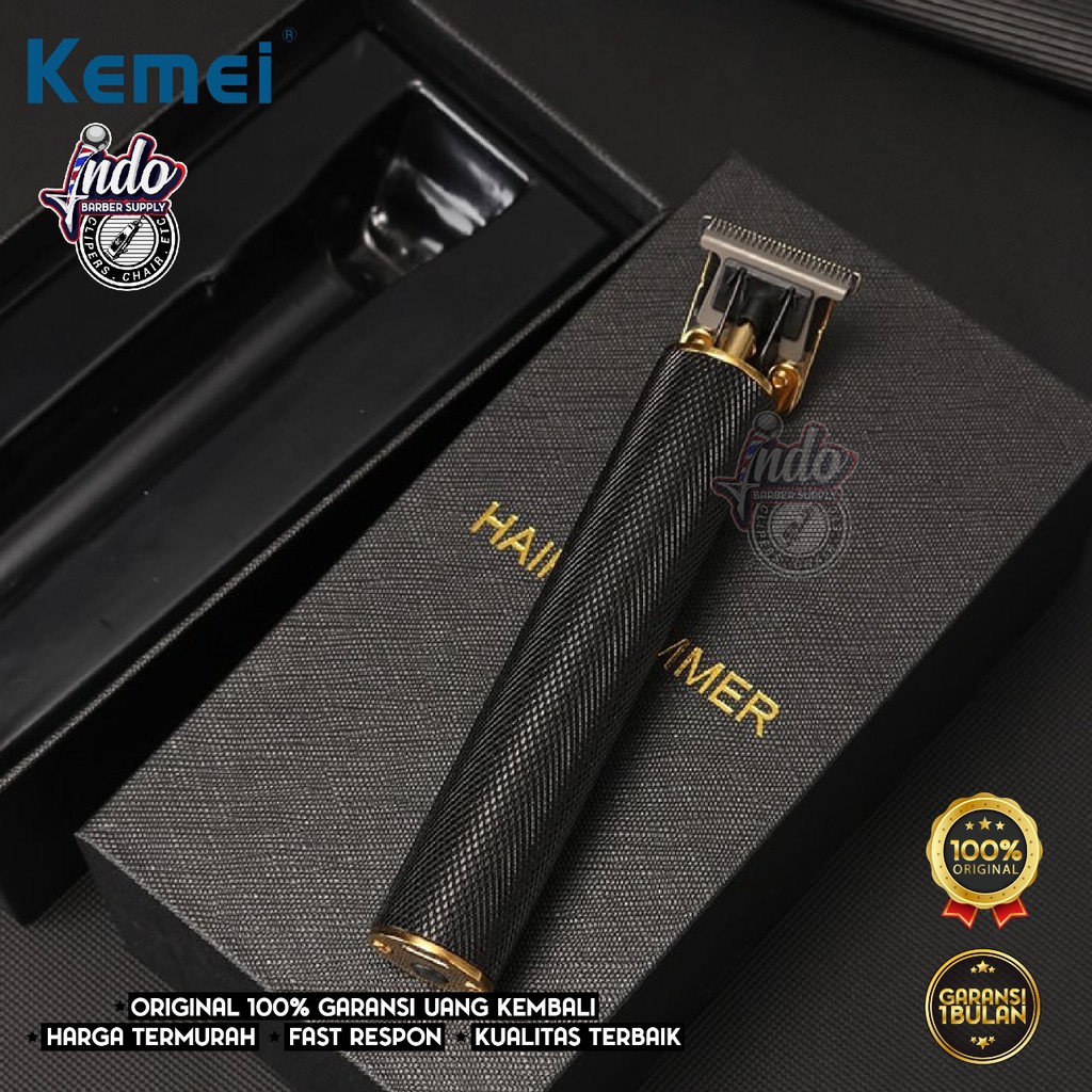 PROMO! 100% ORIGINAL Kemei Hair Clipper 1971 Pro Cordless Trimmer Alat Cukur Rambut KM-1971