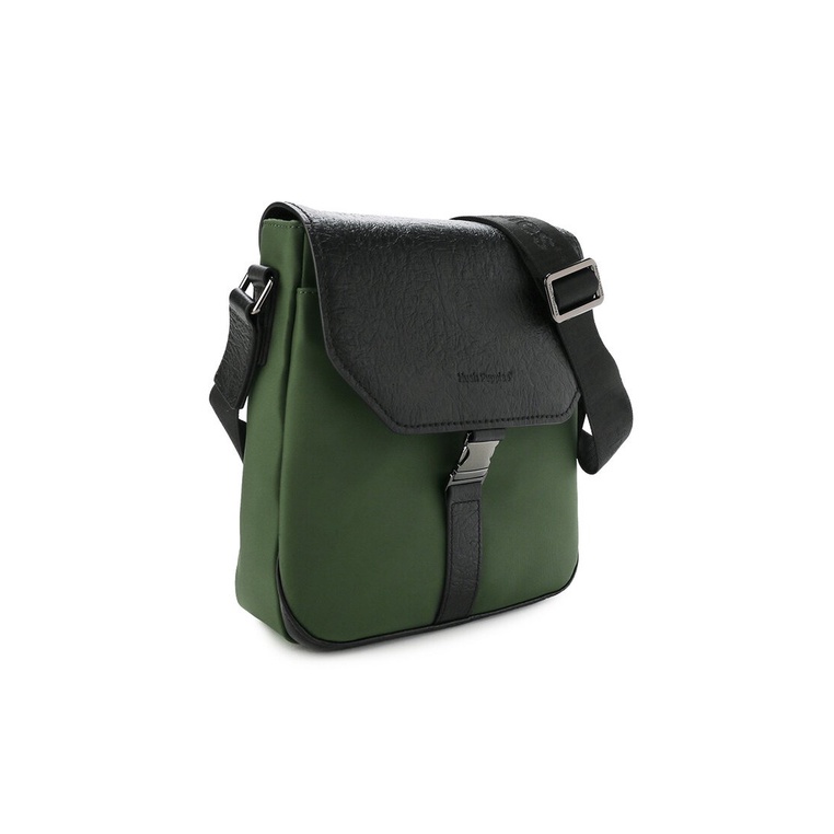 TAS SELEMPANG PRIA HUSH PUPPIES SLING BAG ORIGINAL HIJAU GREEN HM070