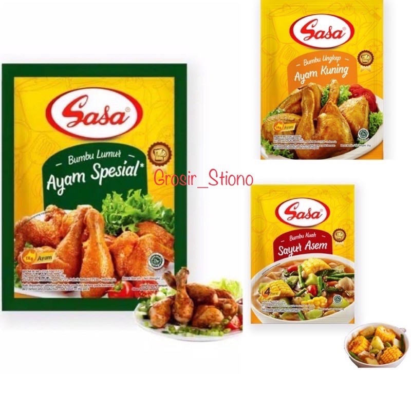 

Bumbu Lumur ayam spesial Sasa/bumbu ungkep/bumbu praktis/Bumbu kuah Sayur Asem/Sasa Ayam Kuning