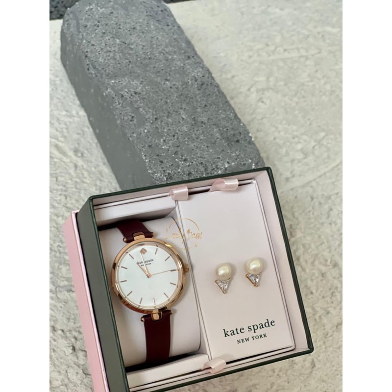 Watch ks original / jam wanita original / arloji/ kate spade KSW9038 set