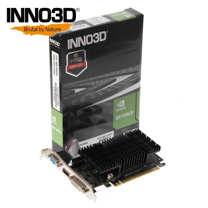 Vga Inno3d Geforce Gt 210 1gb Ddr3 New Shopee Indonesia