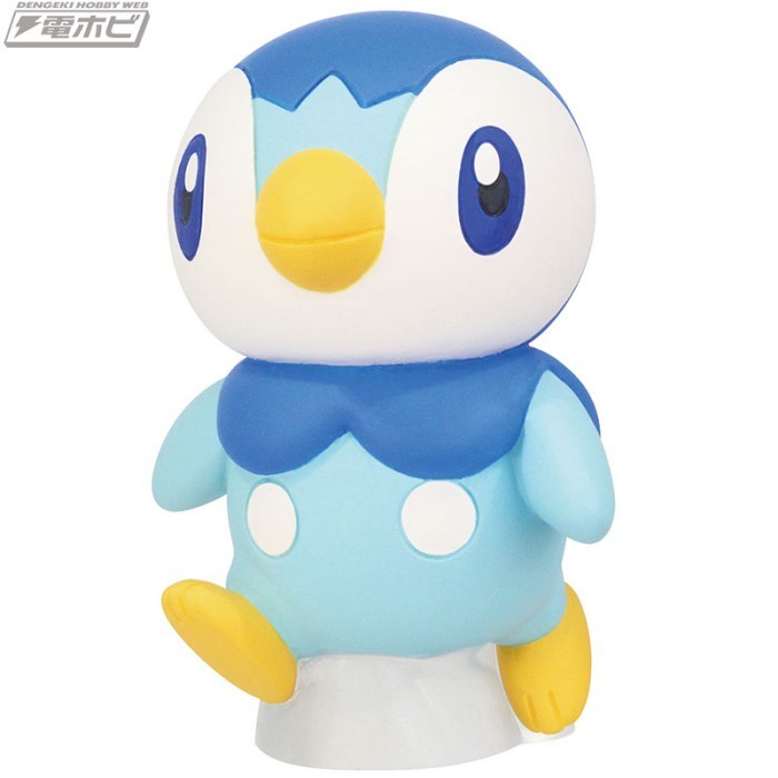 SPLIT Piplup Pokemon Sinnoh Ippai Full Collection Gacha Gasha Figure