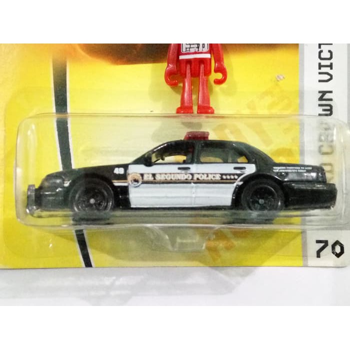 Diecast Kapal Perang - Diecast Mobil Perang - Miniatur Tank Matchbox Ford Crown Victoria Police