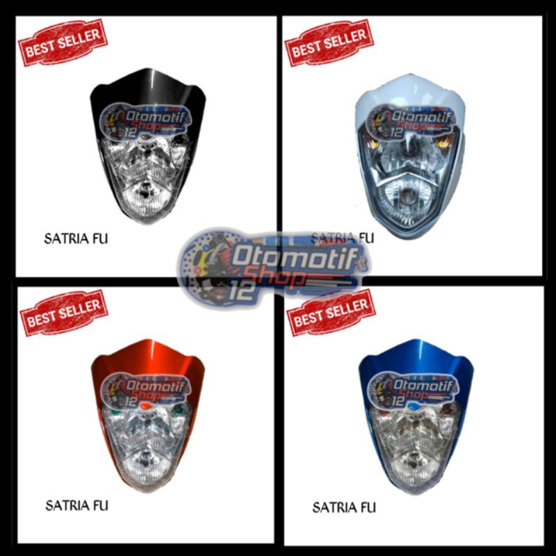 Kedok Lampu Depan Satria Fu Thailand / Batok Depan Satria Fu Lama