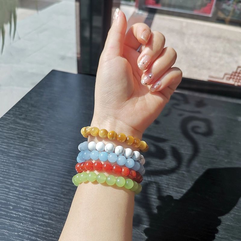 Gelang Batu Mata Kucing Agate Cat Eye Gelang Pria Dan Wanita