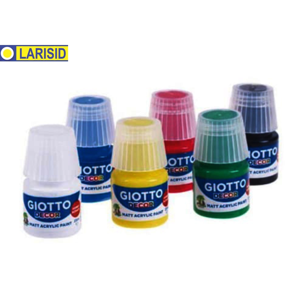 

GIOTTO DECOR ACRYLIC 25ML 6PCS CAT AKRILIK GIOTTO