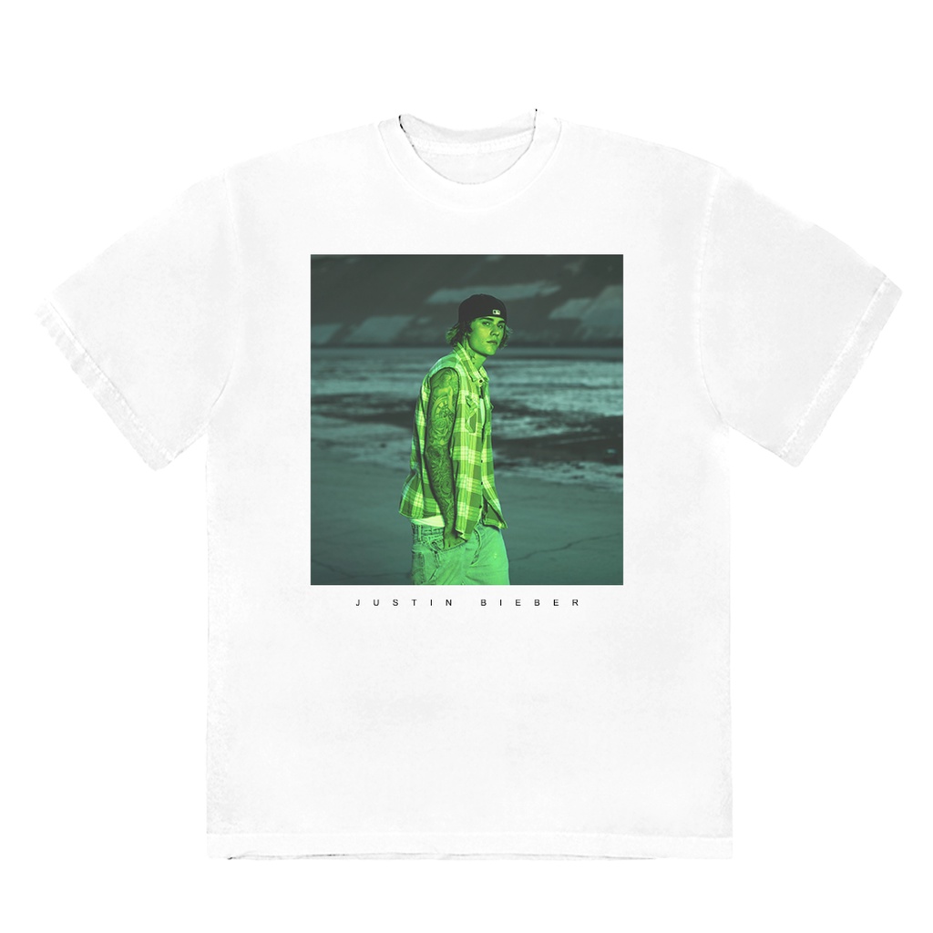 [Official Justin Bieber] JUSTICE PHOTO T-SHIRT - Merchandise Resmi