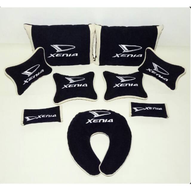 Bantal mobil XENIA headrest mobil interior mobil aksesoris mobil