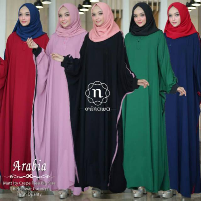 Arabian Maxy/Gamis Kaftan/Gamis Jumbo/Dress Jumbo