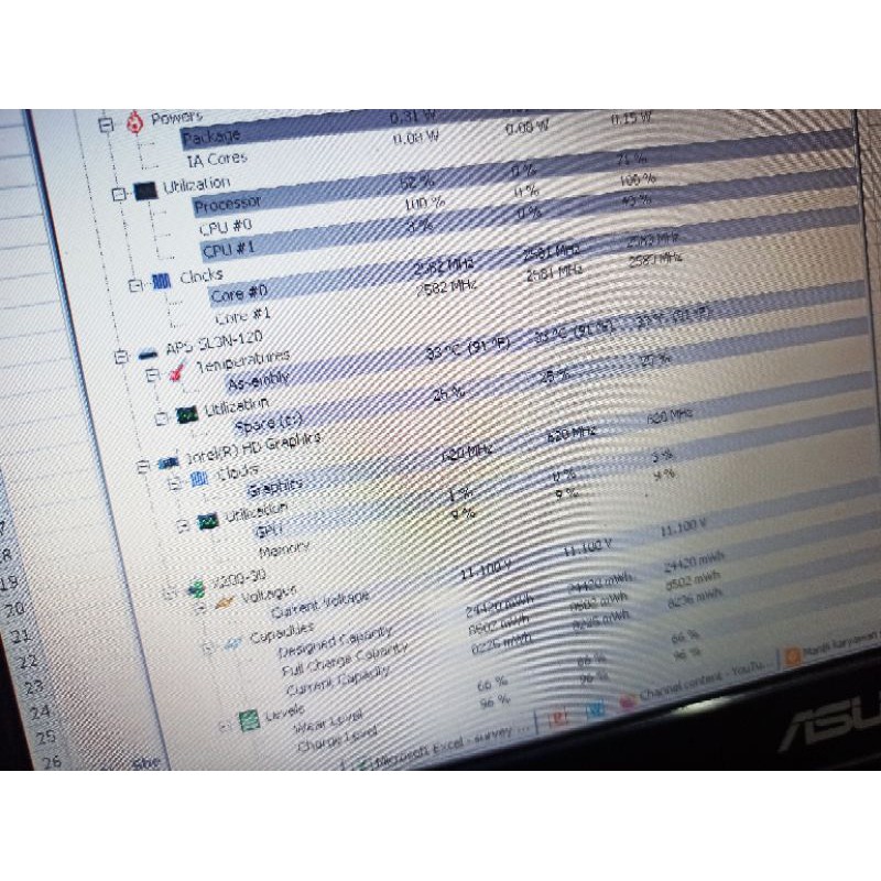 (Bekas) Monitor 24 inch LG 24GM77 144hz TN