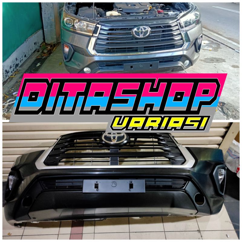 bemper innova reborn 2021 facelift