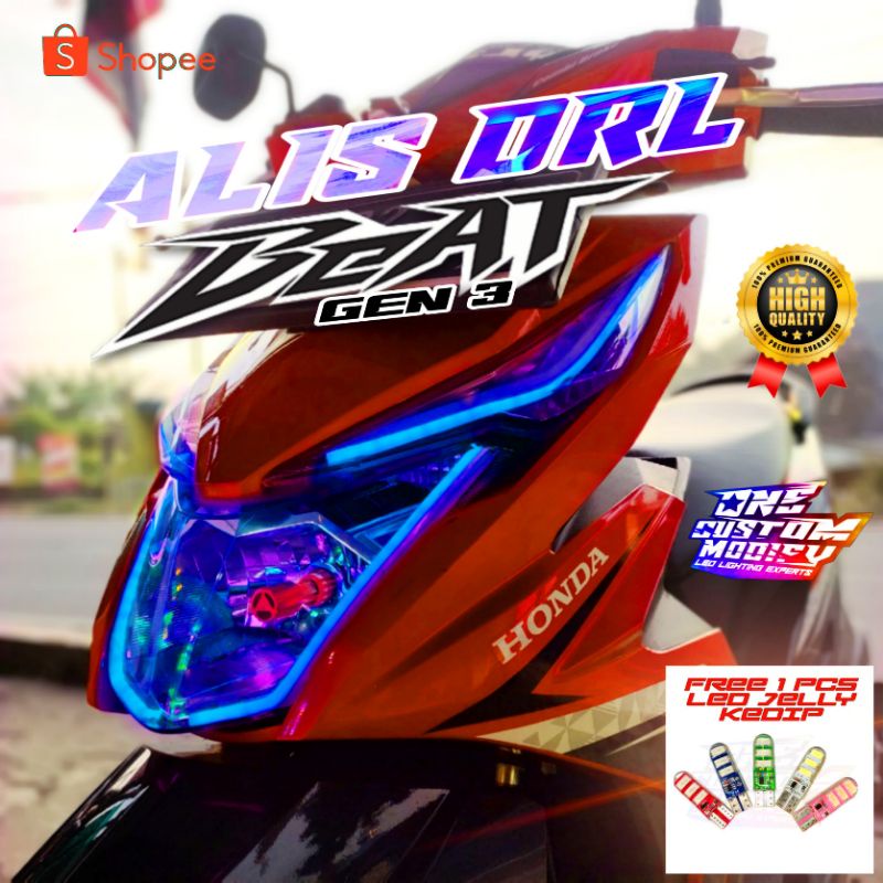 Jual LAMPU LED ALIS BEAT / BEAT STREET BONUS ALIS SEIN DAN BOMUS LED